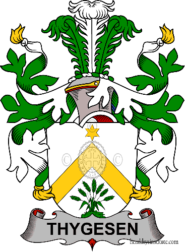 Thygesen family Coat of Arms