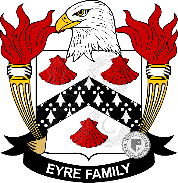 Eyre family Coat of Arms