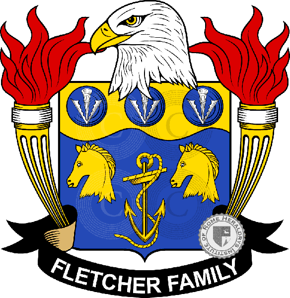 Fletcher family Coat of Arms
