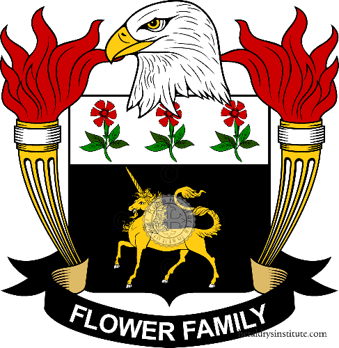 Flower family Coat of Arms
