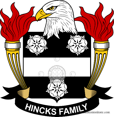 Hincks family Coat of Arms