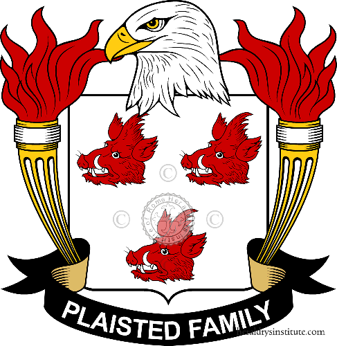 Plaisted family Coat of Arms