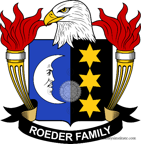 Roeder family Coat of Arms