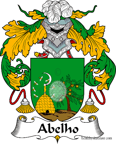 Abelho family Coat of Arms