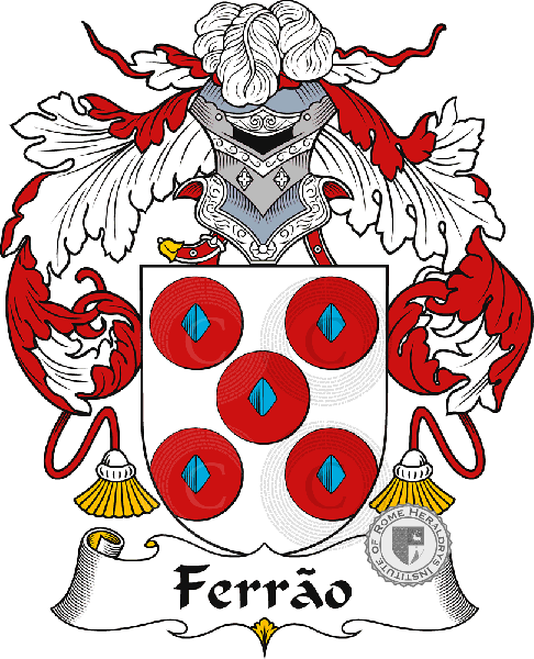 Ferrão family Coat of Arms