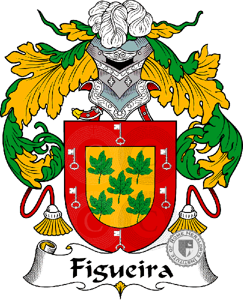 Figueira family Coat of Arms