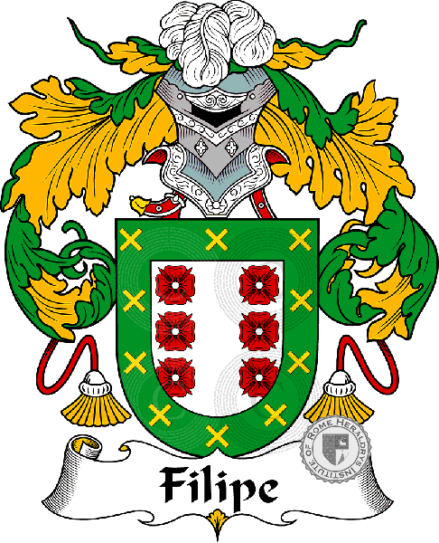 Filipe family Coat of Arms
