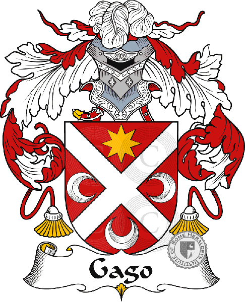 Gago family Coat of Arms