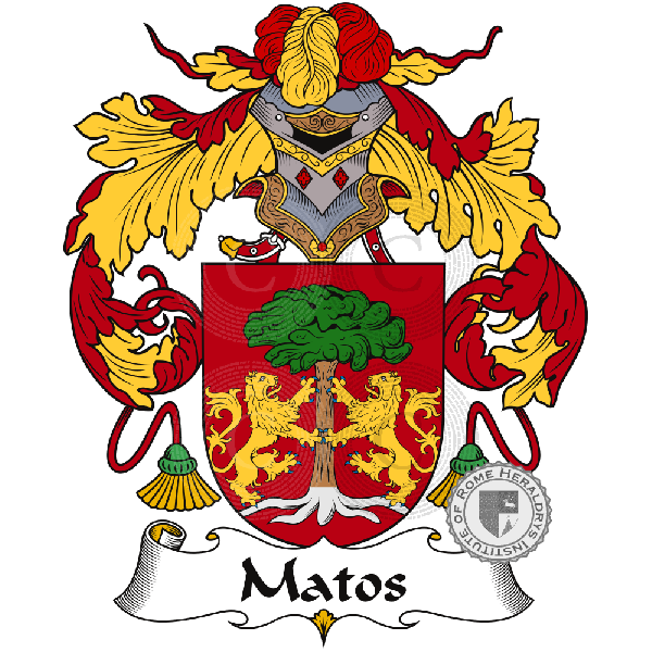 Matos family Coat of Arms