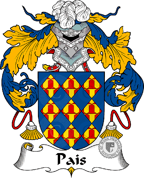 Pais family Coat of Arms