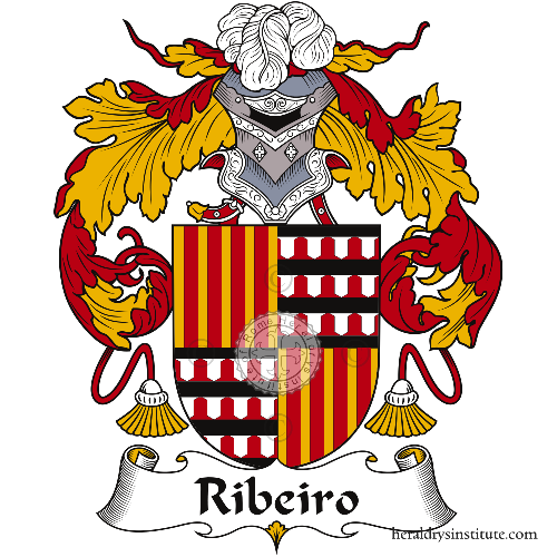 Ribeiro family Coat of Arms