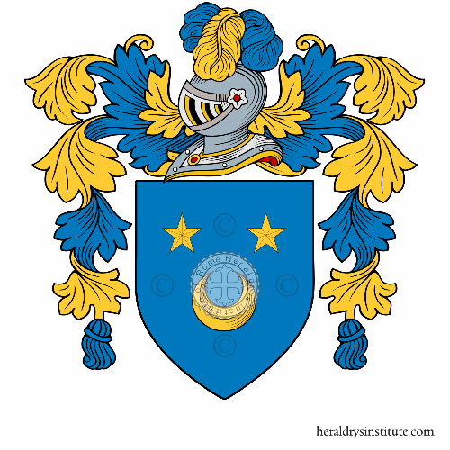 Artur de la Motte family Coat of Arms