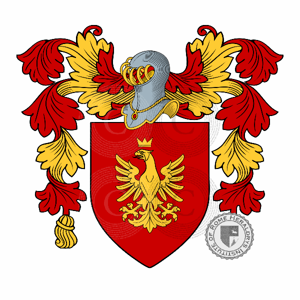 Besozzi Valentini family Coat of Arms