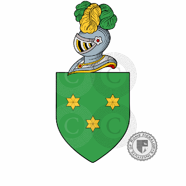 Caranzoni family Coat of Arms