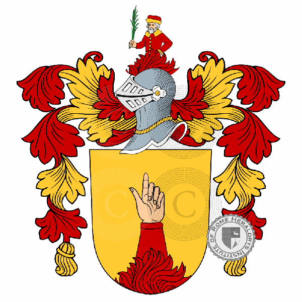 Nagenranft family Coat of Arms