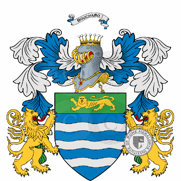 Bouchard family Coat of Arms