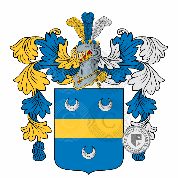 Tolomei family Coat of Arms