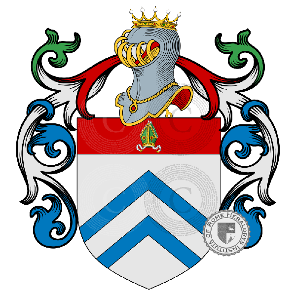 dell'Abate family Coat of Arms