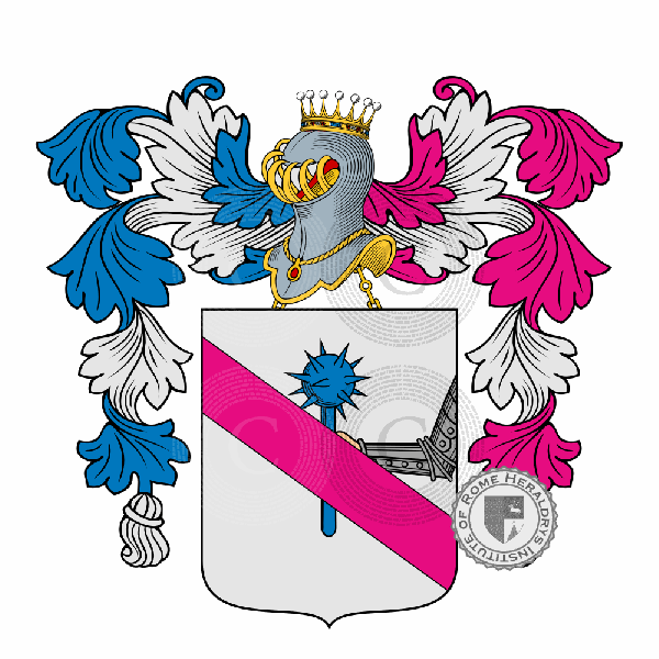 de Vincenti family Coat of Arms