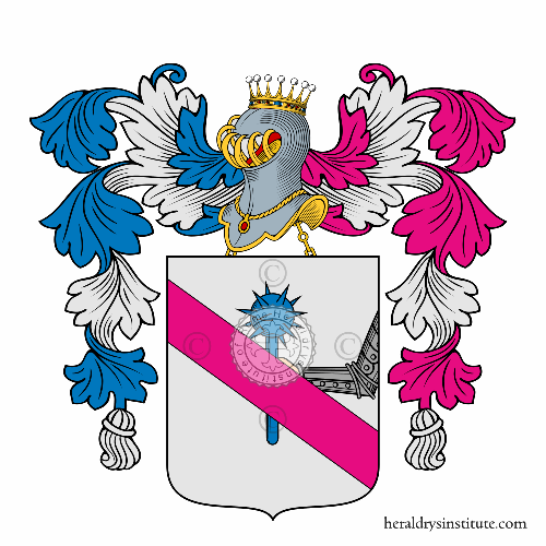 de Vincenti family Coat of Arms