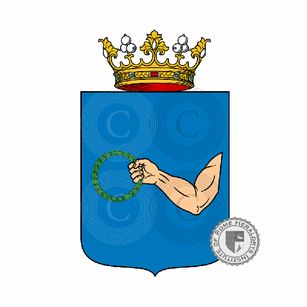 Laureati family Coat of Arms