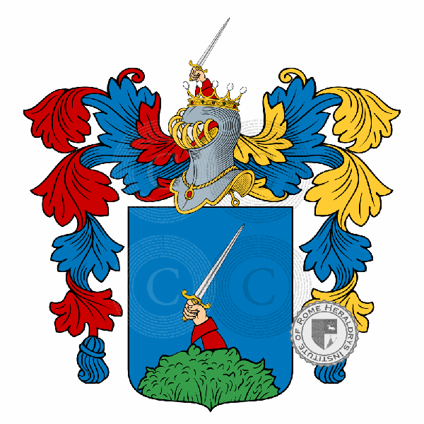 Laman family Coat of Arms