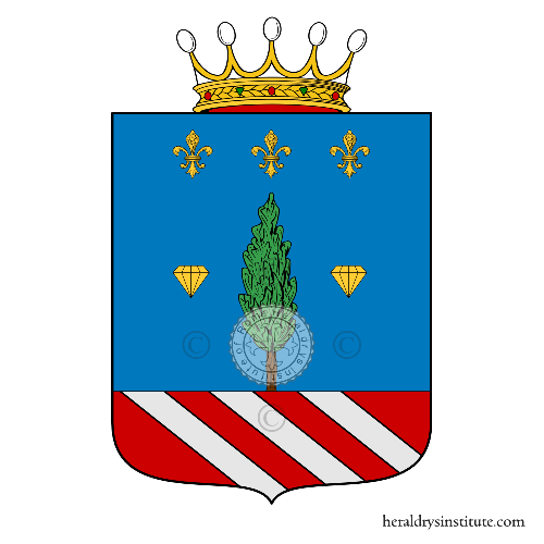Racchetti family Coat of Arms