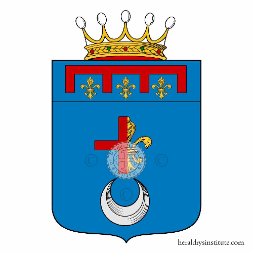 da Santa Croce family Coat of Arms
