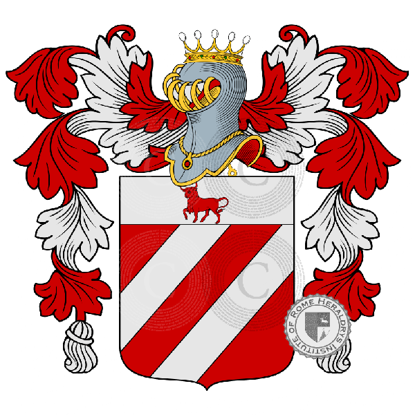 della Vacca family Coat of Arms