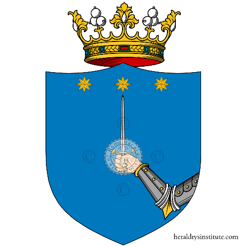 Clarelli family Coat of Arms