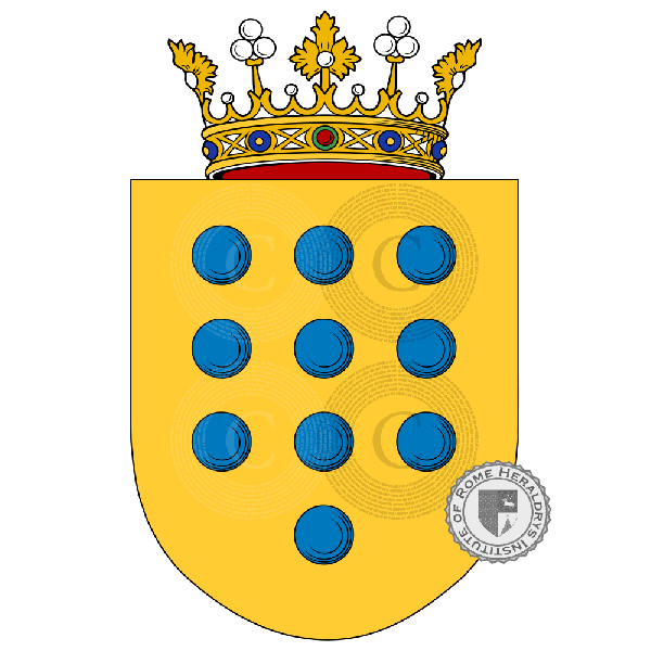 Ávila family Coat of Arms