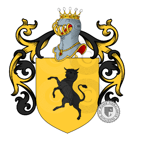 Bucelli family Coat of Arms