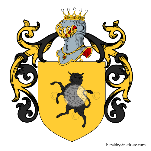 Bucelli family Coat of Arms