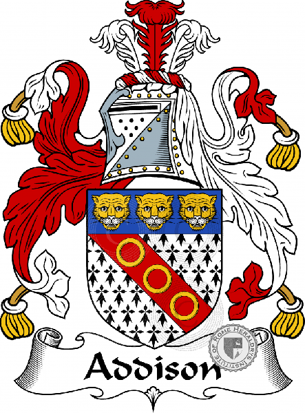 Addison family Coat of Arms