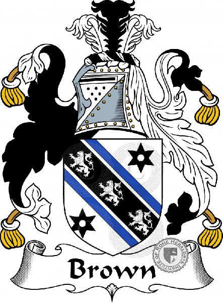 Brown family Coat of Arms