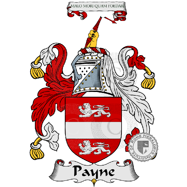Payne family Coat of Arms