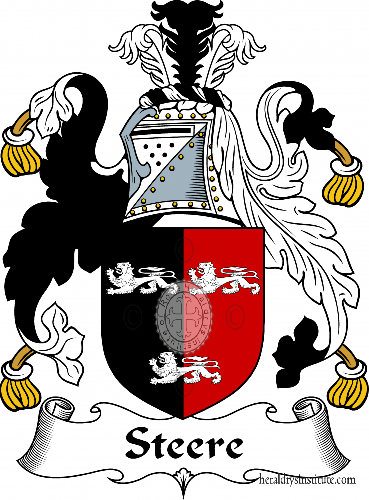 Steer family Coat of Arms