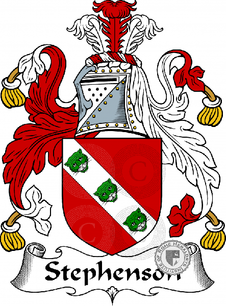 Stephenson family Coat of Arms