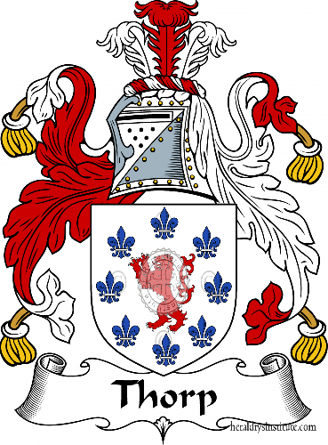 Thorp family Coat of Arms