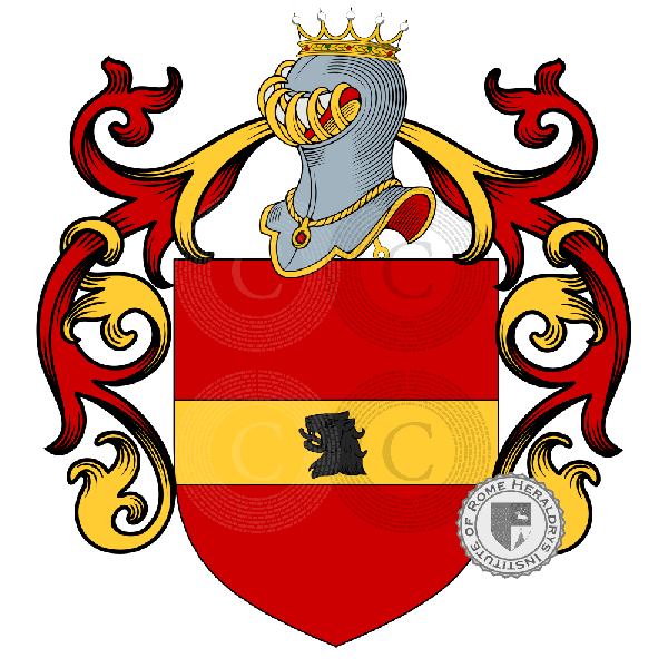 Maletta family Coat of Arms