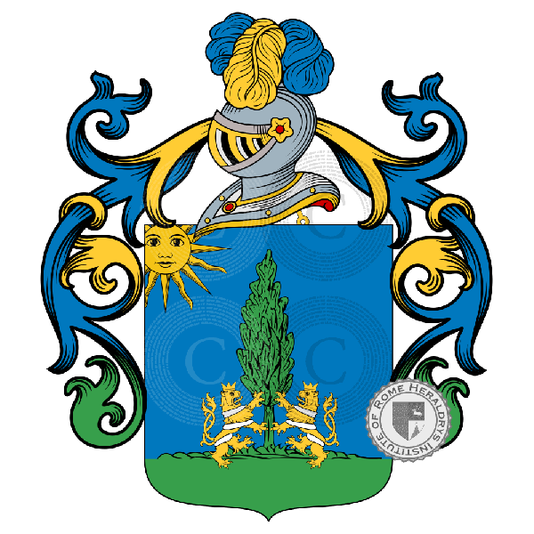 Zamparo family Coat of Arms