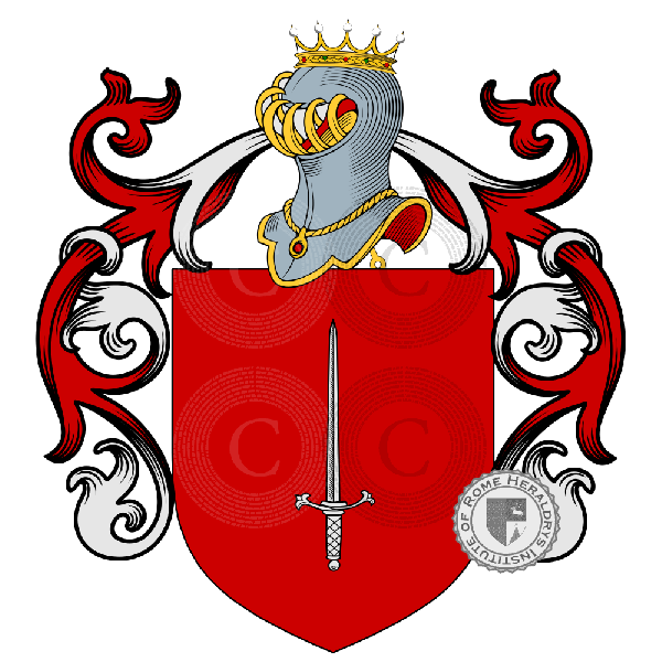 Maestri family Coat of Arms