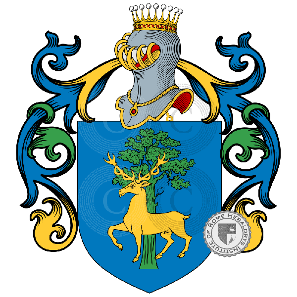 Constantin de Magny family Coat of Arms