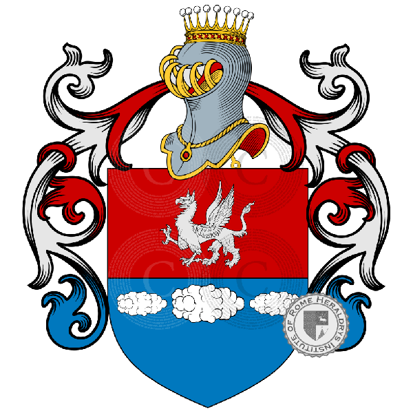Nuvoloni family Coat of Arms