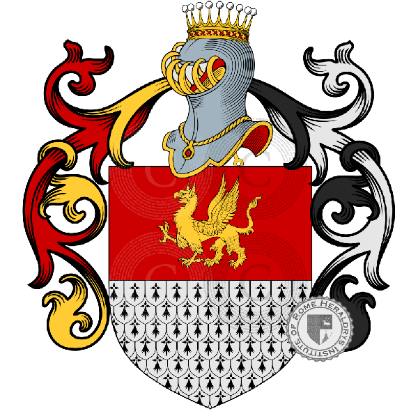 Nuvoloni family Coat of Arms