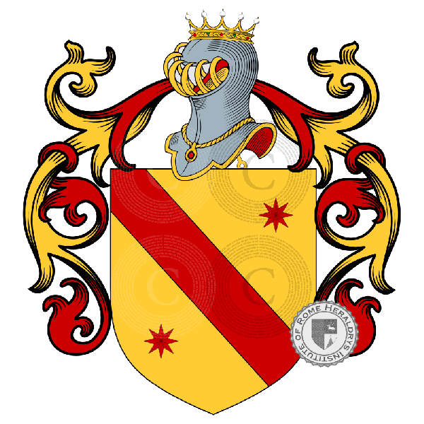 Bergamini family Coat of Arms