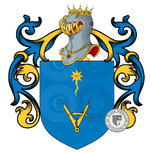 Indovini family Coat of Arms