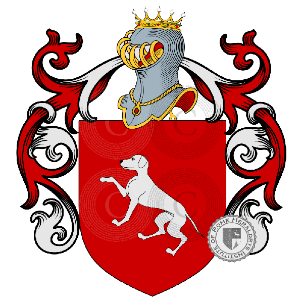 Ostigliani family Coat of Arms