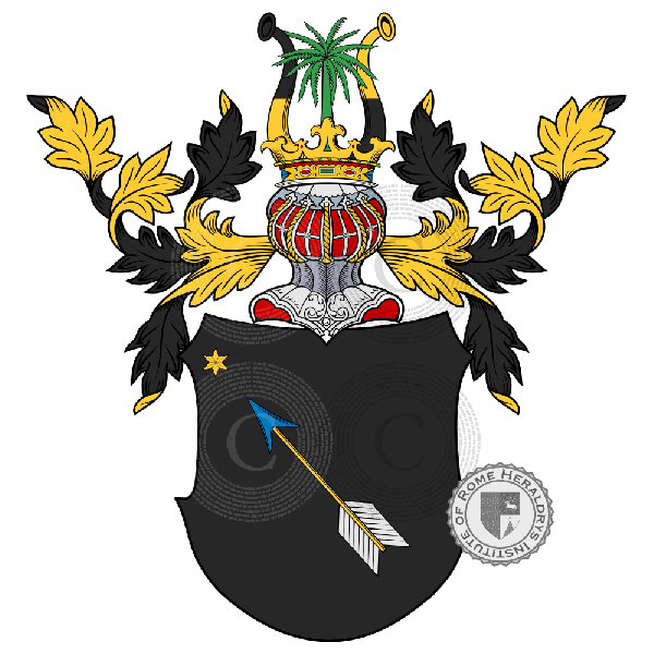 Zapf family Coat of Arms