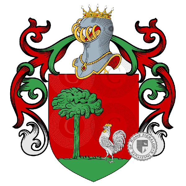 Cagli family Coat of Arms